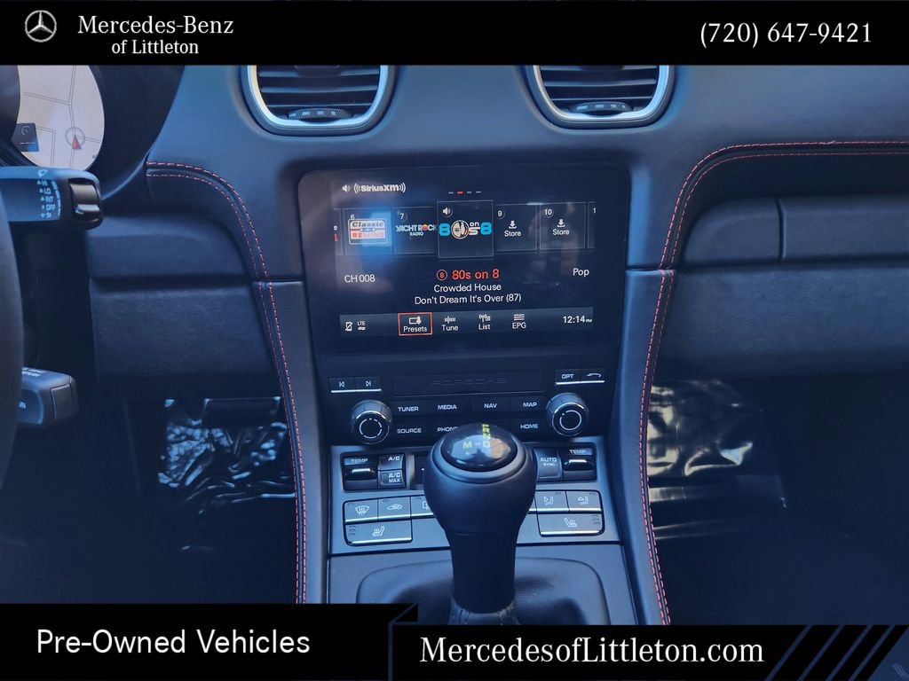 Used 2025 Porsche 718 Boxster Spyder RS w/ Accent Package Logos RWD image 16