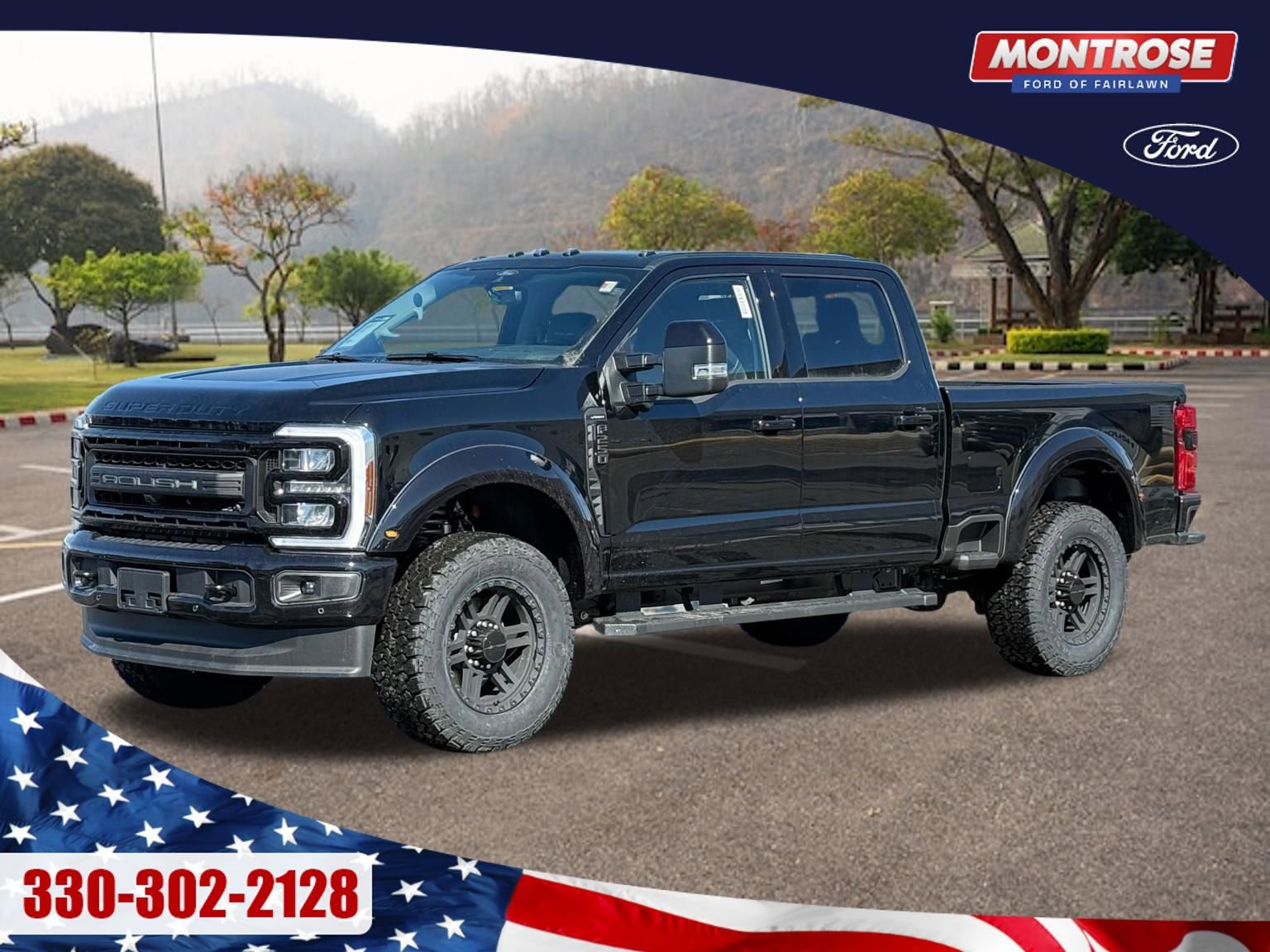 New 2026 Ford F250 Lariat w/ Black Appearance Package image 1