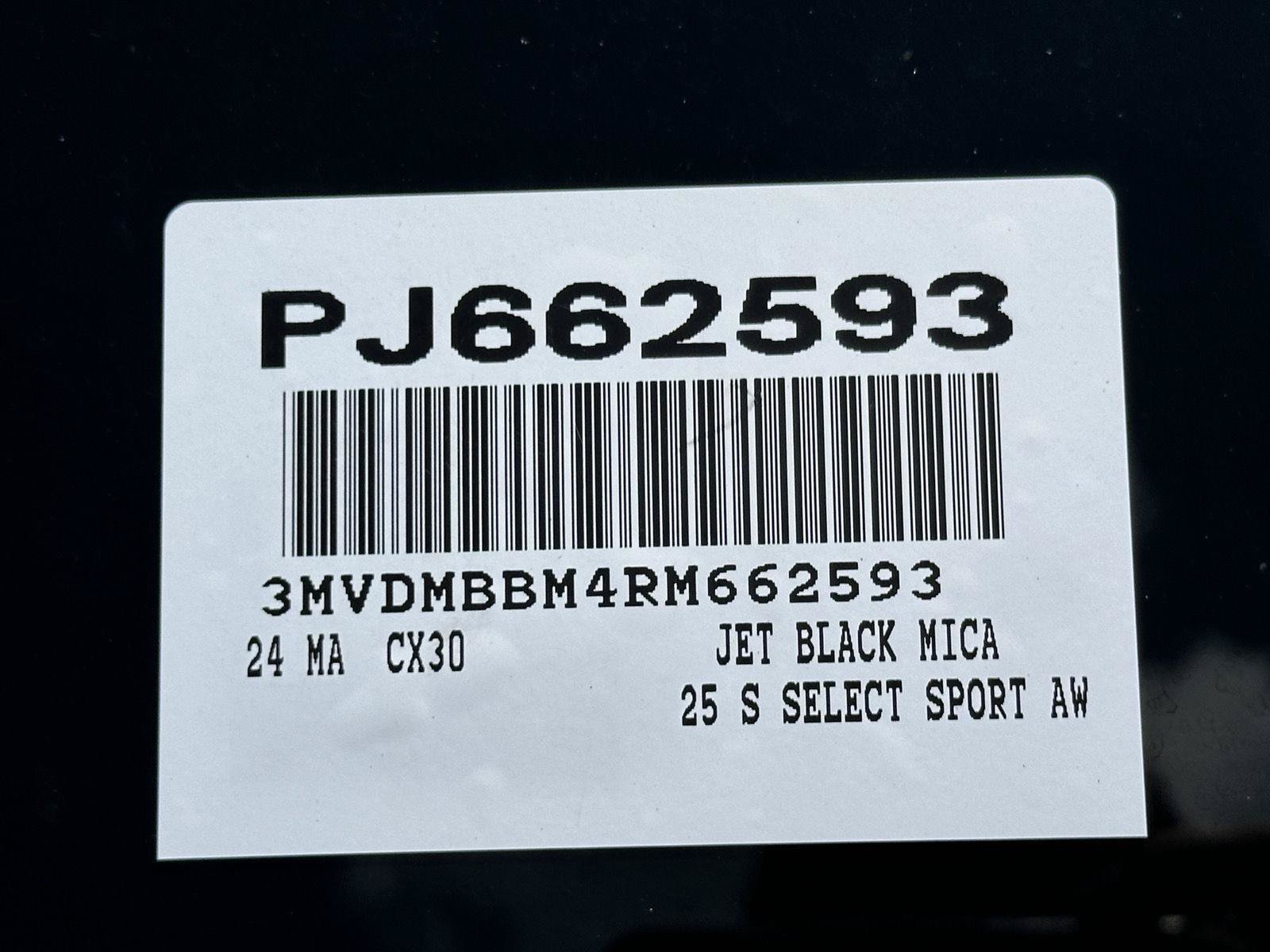 Used 2024 MAZDA CX-30 AWD 2.5 S w/ Select Sport Pkg image 15
