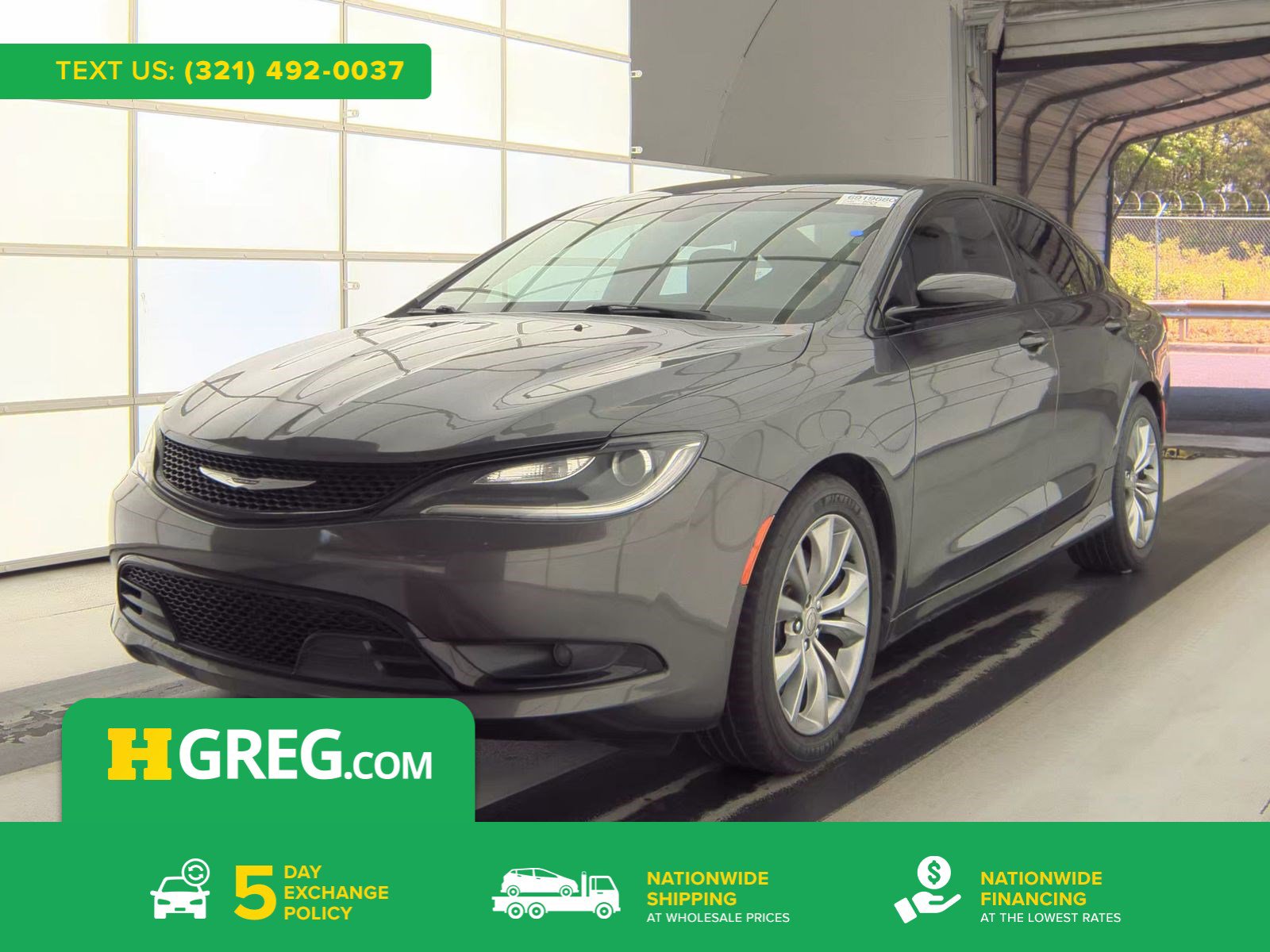 Used 2016 Chrysler 200 S w/ Navigation & Sound Group I FWD image 1