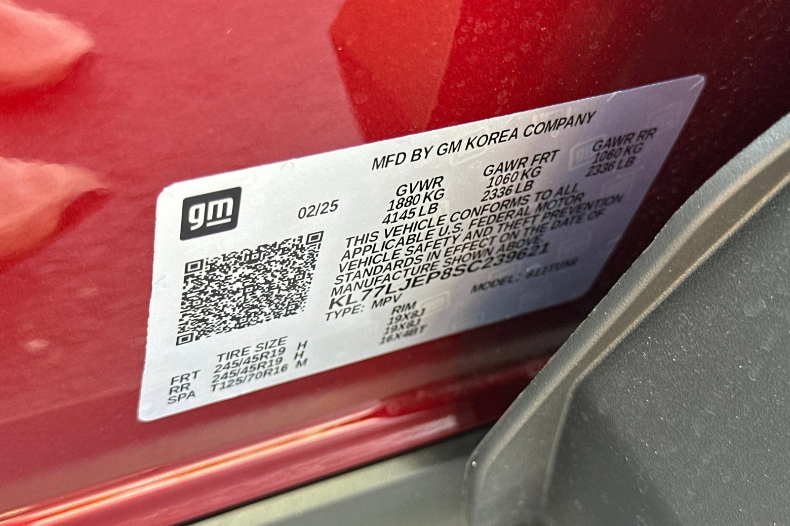 Used 2025 Chevrolet Trax RS w/ Sunroof Package image 35