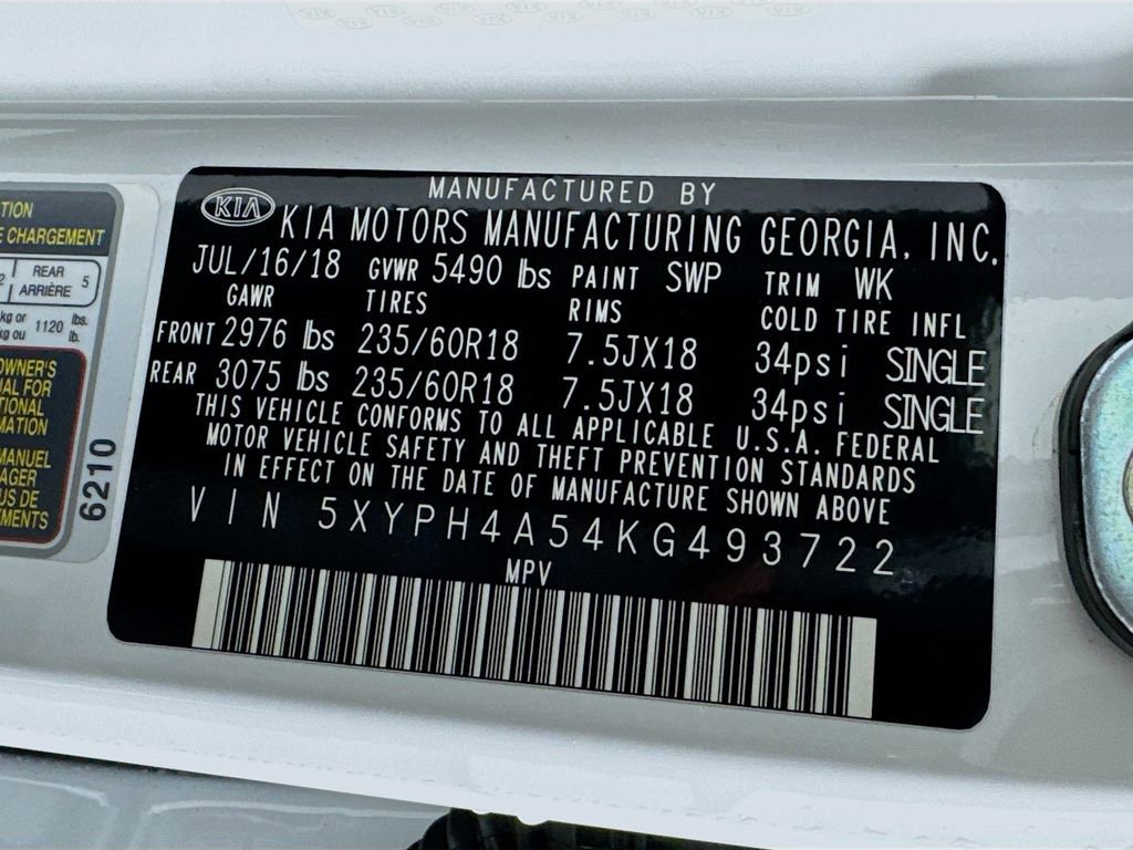 Used 2019 Kia Sorento EX FWD image 38