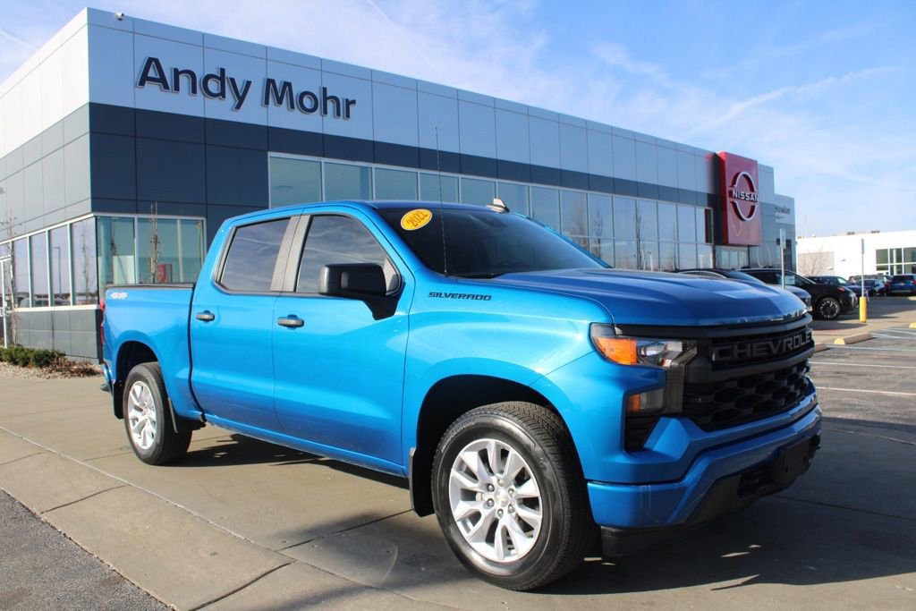 Used 2022 Chevrolet Silverado 1500 Custom w/ LPO, Dark Essentials Package image 1