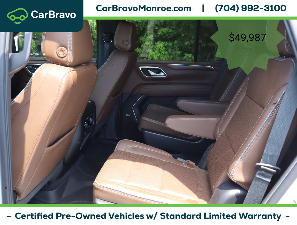 Certified 2022 Chevrolet Tahoe High Country AWD/4WD image 44