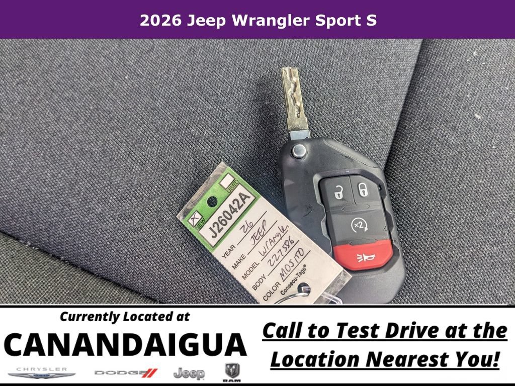 New 2026 Jeep Wrangler Unlimited Sport AWD/4WD image 29
