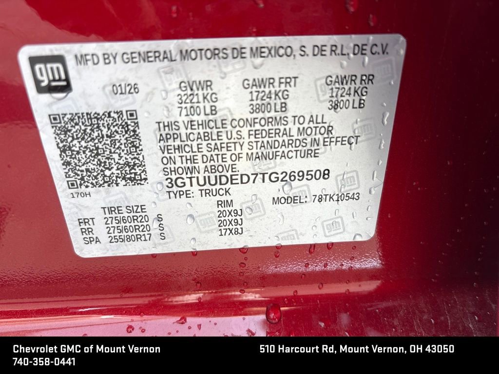 New 2026 GMC Sierra 1500 SLT image 28