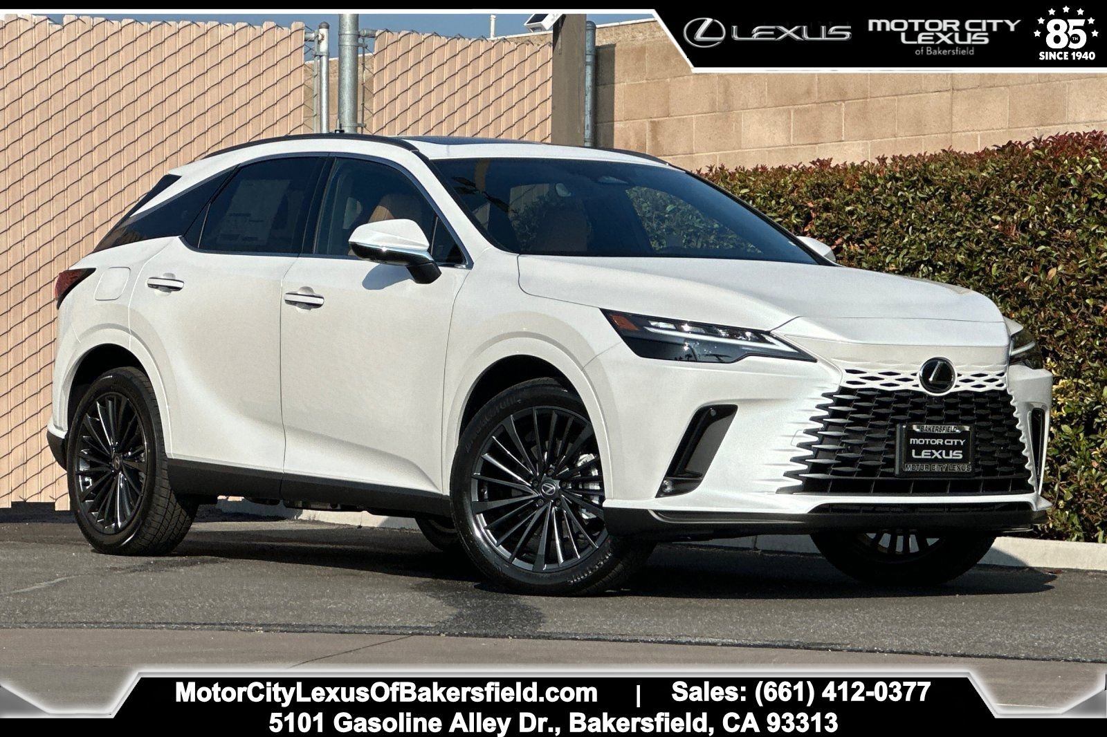 New 2026 Lexus RX 450h AWD