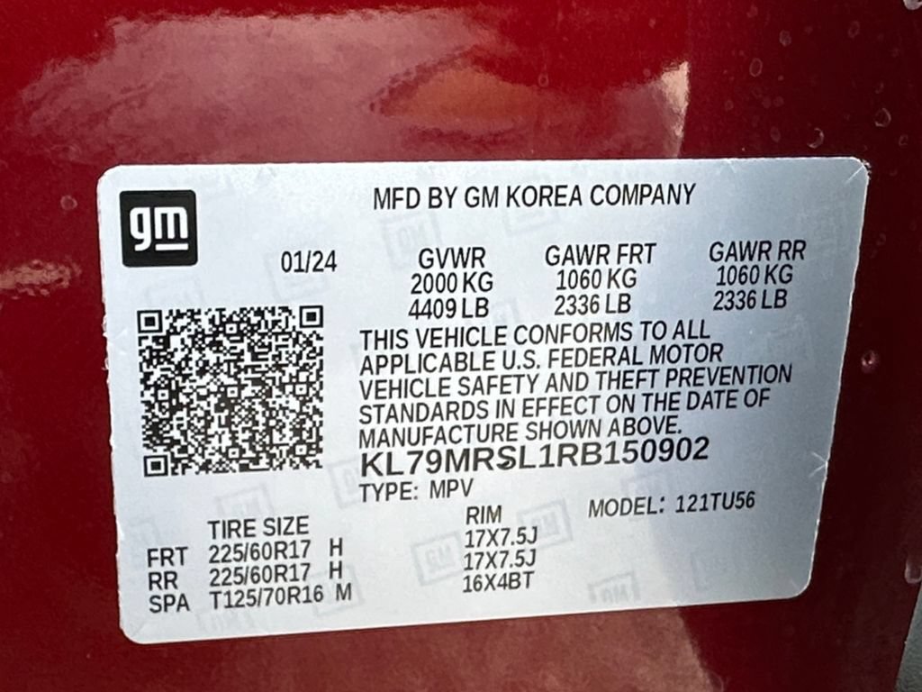 Used 2024 Chevrolet TrailBlazer LT w/ LT Cold Weather Package AWD/4WD image 16