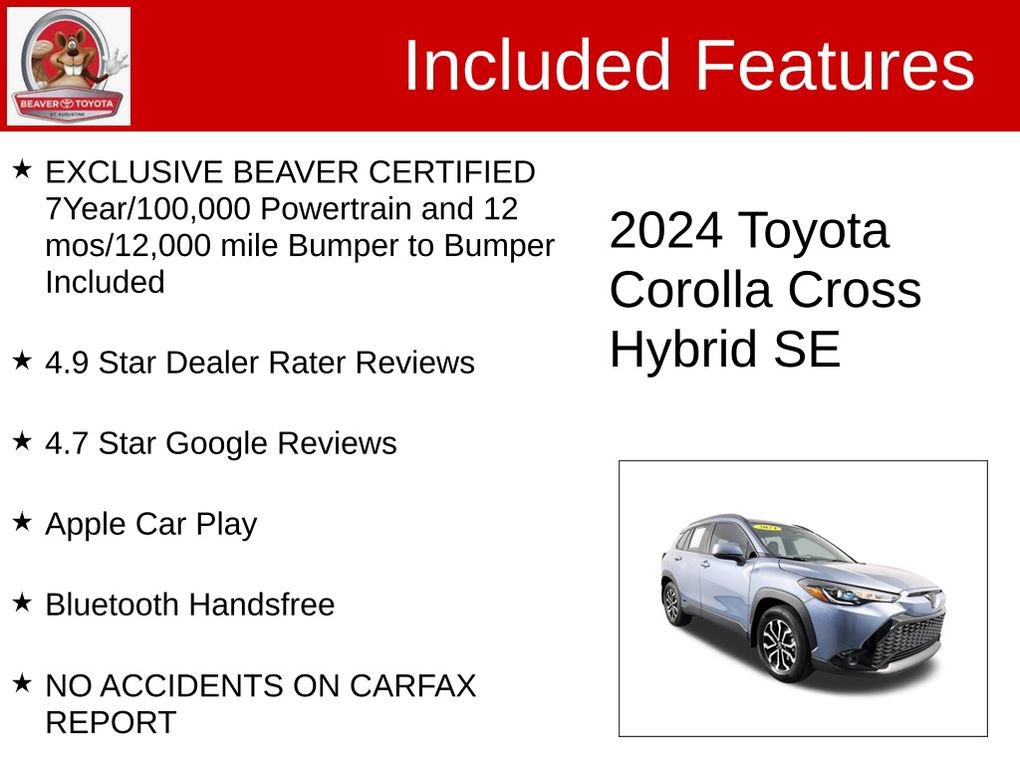 Used 2024 Toyota Corolla Cross AWD Hybrid image 4