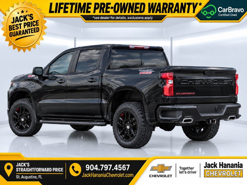 Used 2019 Chevrolet Silverado 1500 Custom Trail Boss w/ Custom Convenience Package AWD/4WD image 7