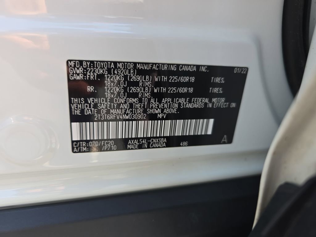 Certified 2022 Toyota RAV4 SE w/ Convenience Package AWD/4WD image 41