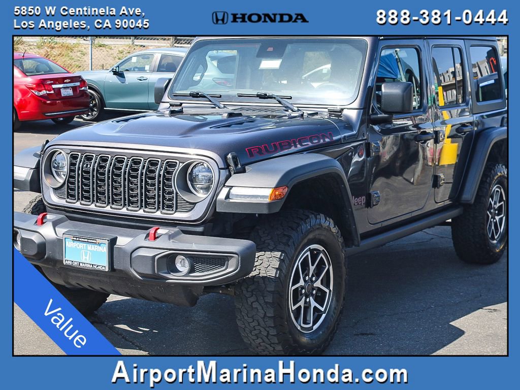 Used 2025 Jeep Wrangler Unlimited Rubicon AWD/4WD image 5