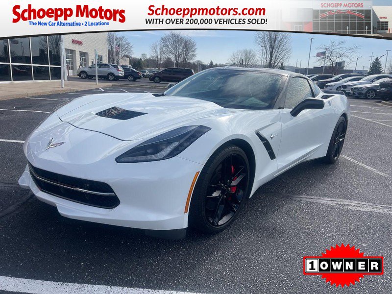 Used 2016 Chevrolet Corvette Stingray Coupe w/ 2LT Preferred Equipment Group RWD image 1