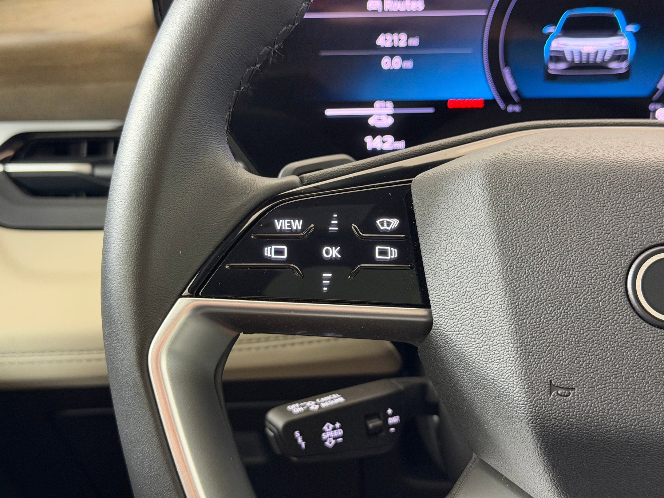 Certified 2025 Audi Q6 e-tron Prestige w/ Beige Warm Weather Package image 17