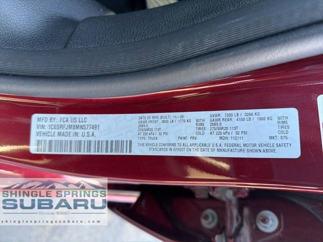 Used 2021 RAM 1500 Laramie image 77