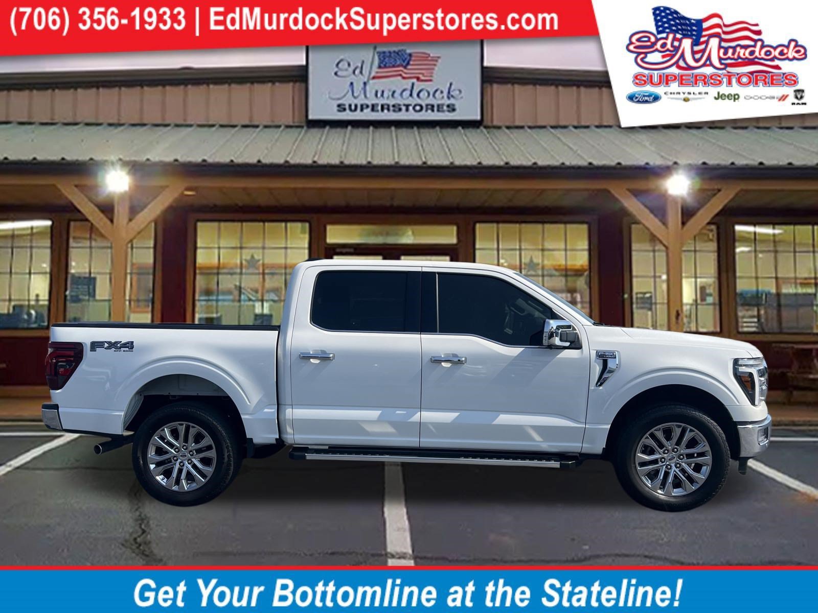 Certified 2024 Ford F150 Lariat w/ FX4 Off-Road Package AWD/4WD image 1