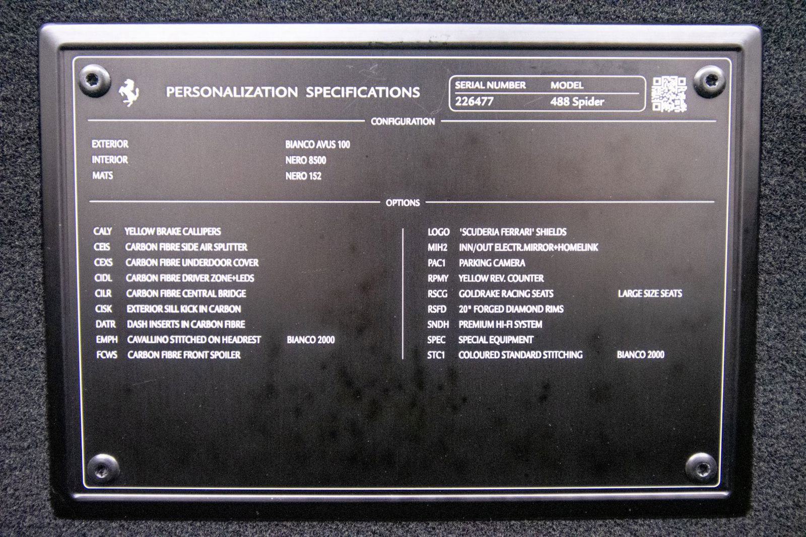 Used 2017 Ferrari 488 Spider image 47