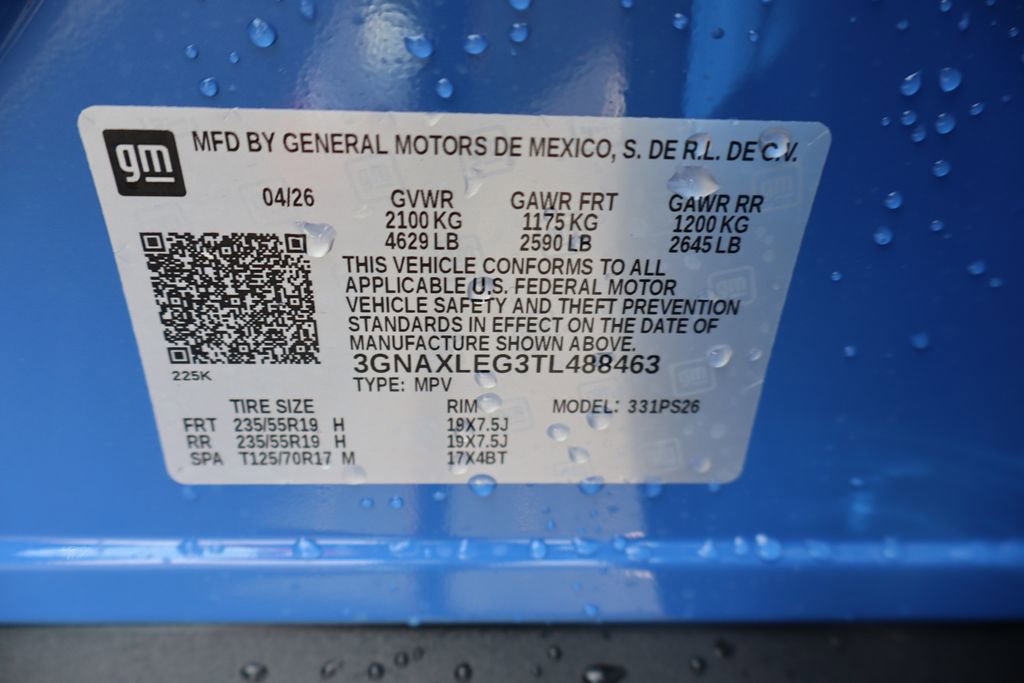 New 2026 Chevrolet Equinox RS w/ Convenience Package III FWD image 33