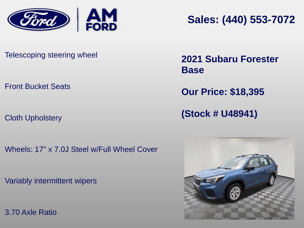 Used 2021 Subaru Forester AWD/4WD image 18