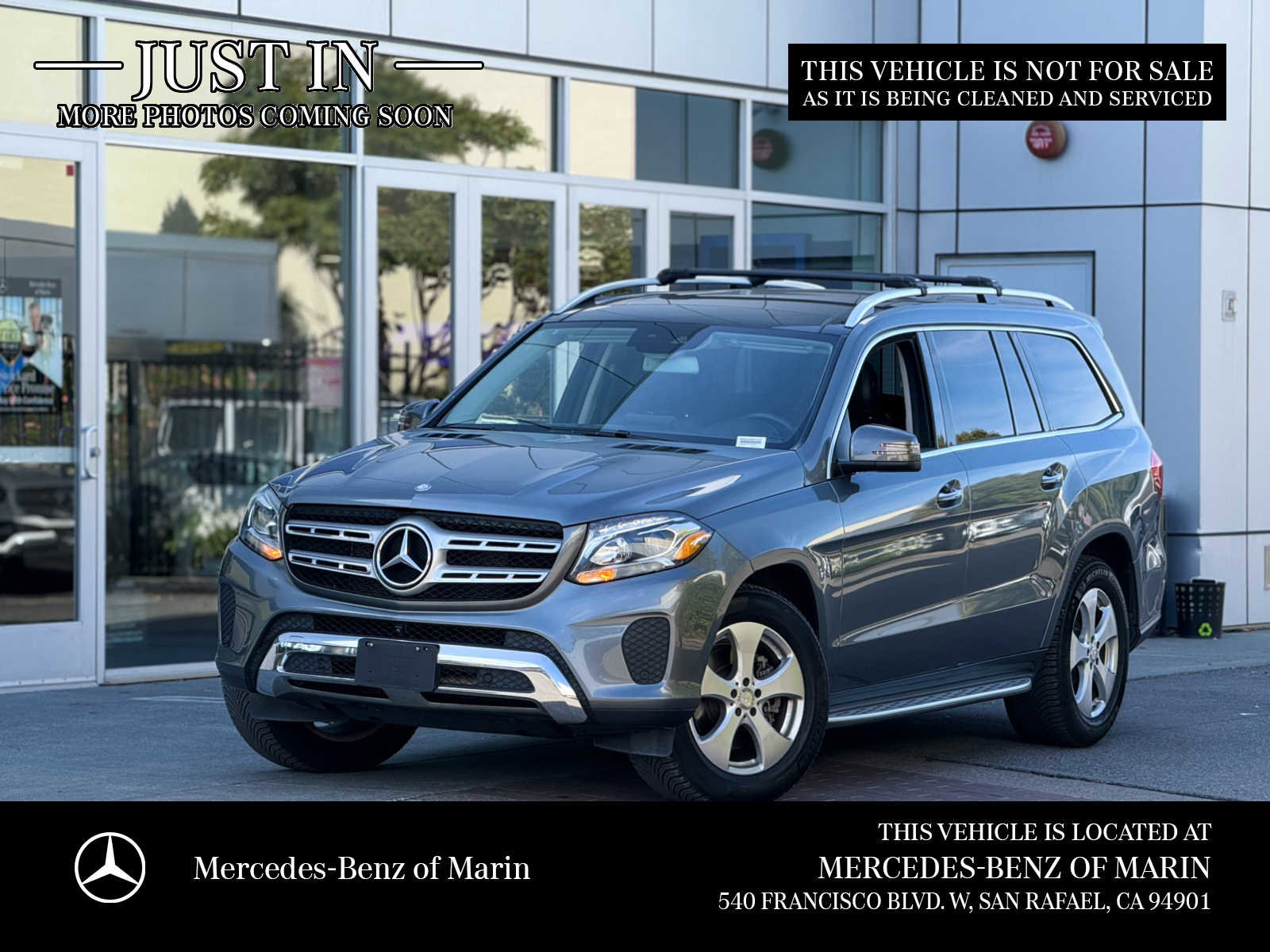 Used 2017 Mercedes-Benz GLS 450 4MATIC image 2