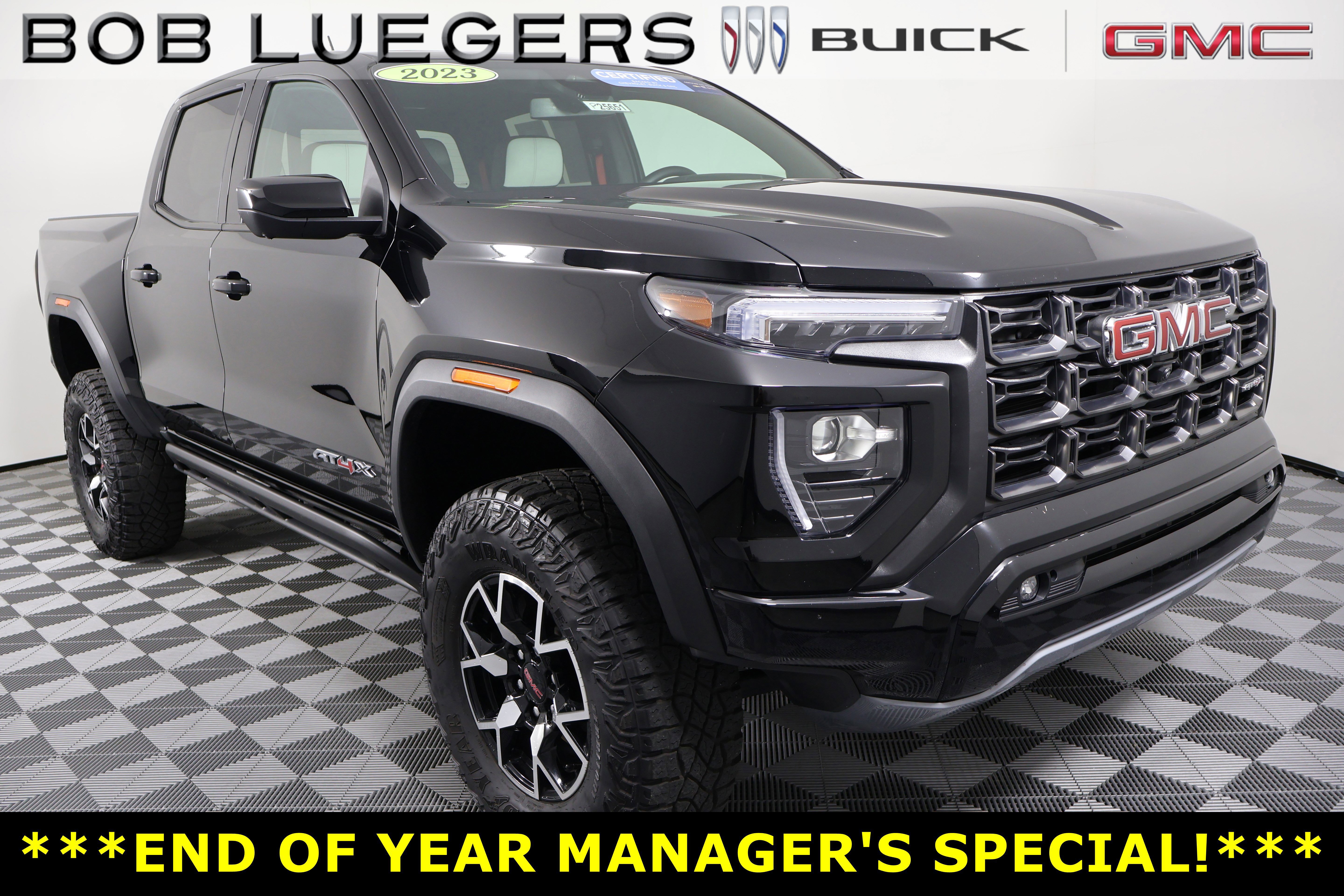 Certified 2023 GMC Canyon AT4X