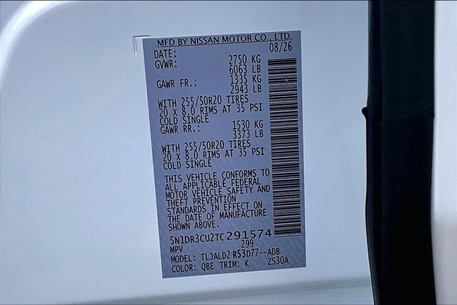 New 2026 Nissan Pathfinder SL FWD image 18