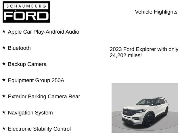 Used 2023 Ford Explorer ST-Line AWD/4WD image 8