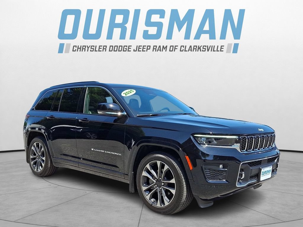 Certified 2025 Jeep Grand Cherokee Overland w/ Trailer Tow Package