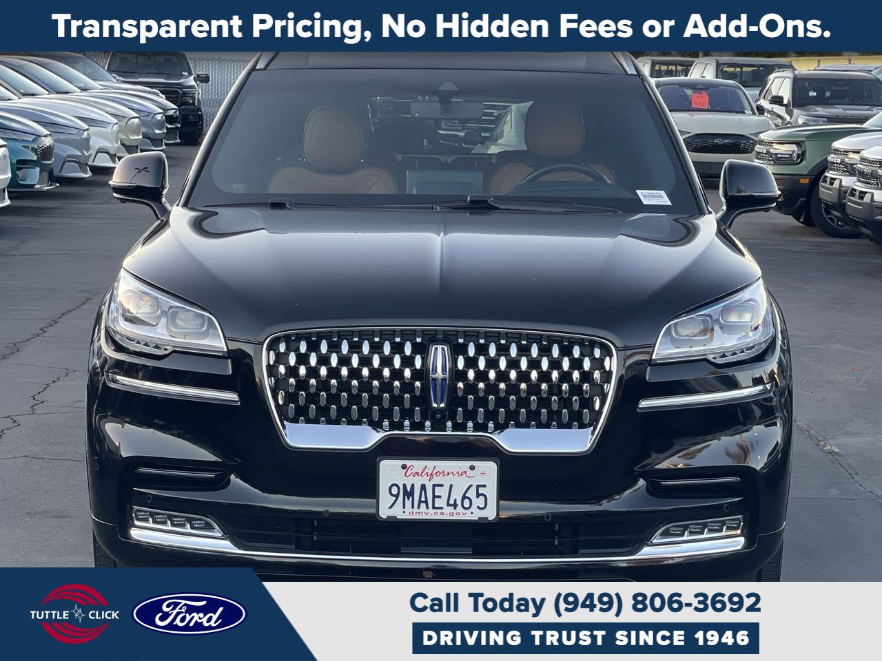 Used 2023 Lincoln Aviator Black Label Grand Touring w/ Class IV Trailer Tow Package AWD/4WD image 2