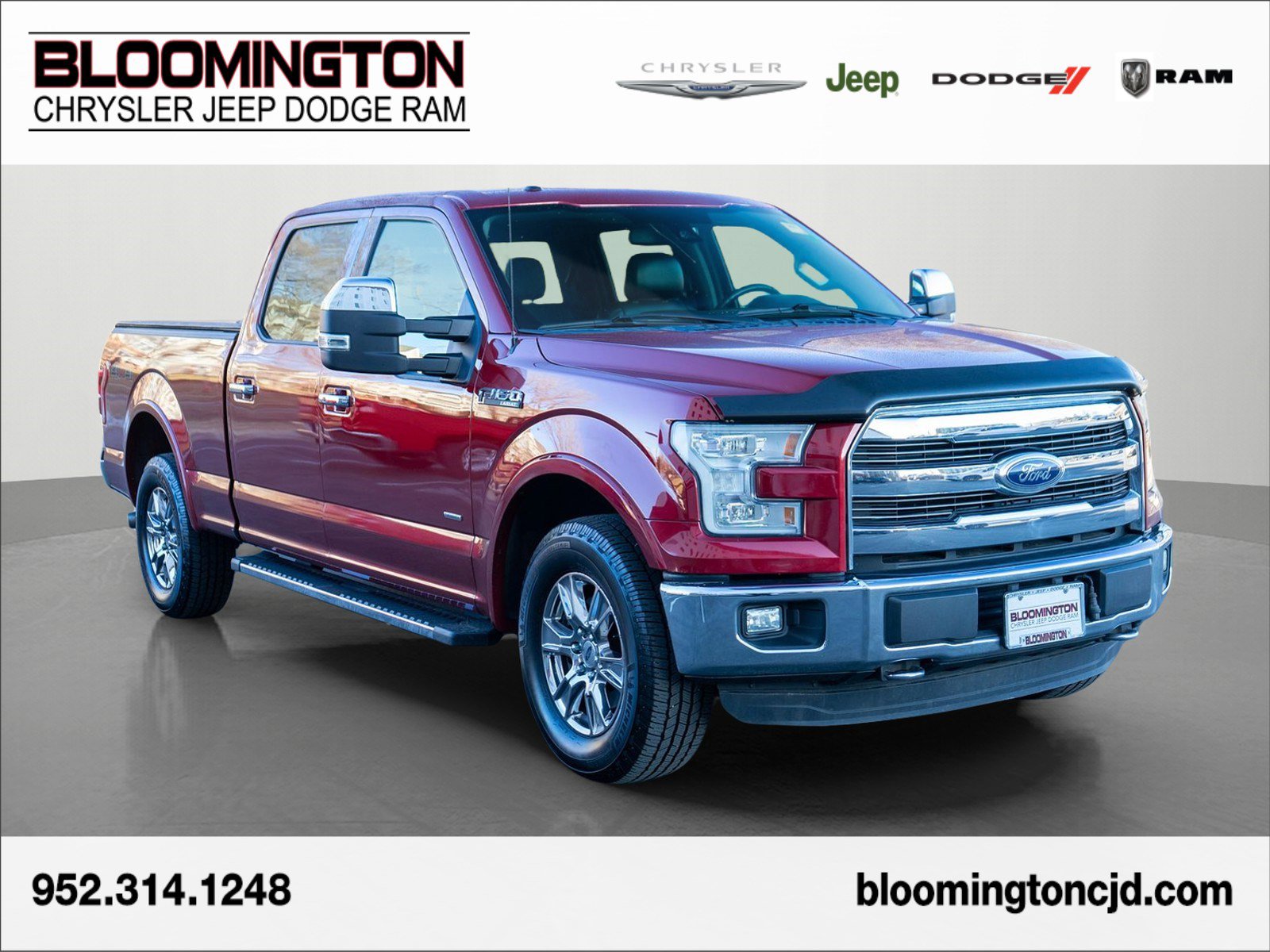 Used 2015 Ford F150 Lariat w/ Equipment Group 502A Luxury