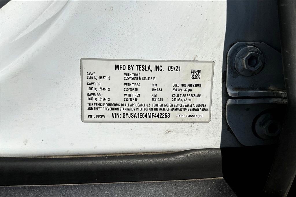 Used 2021 Tesla Model S Plaid AWD/4WD image 19
