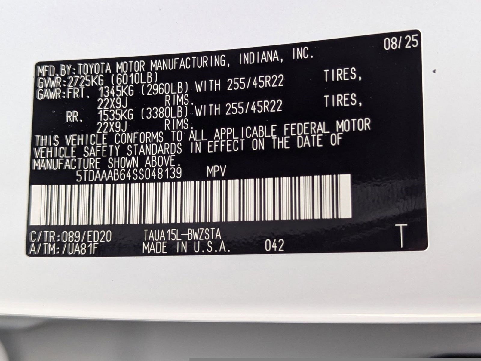 New 2025 Lexus TX 350 AWD image 18