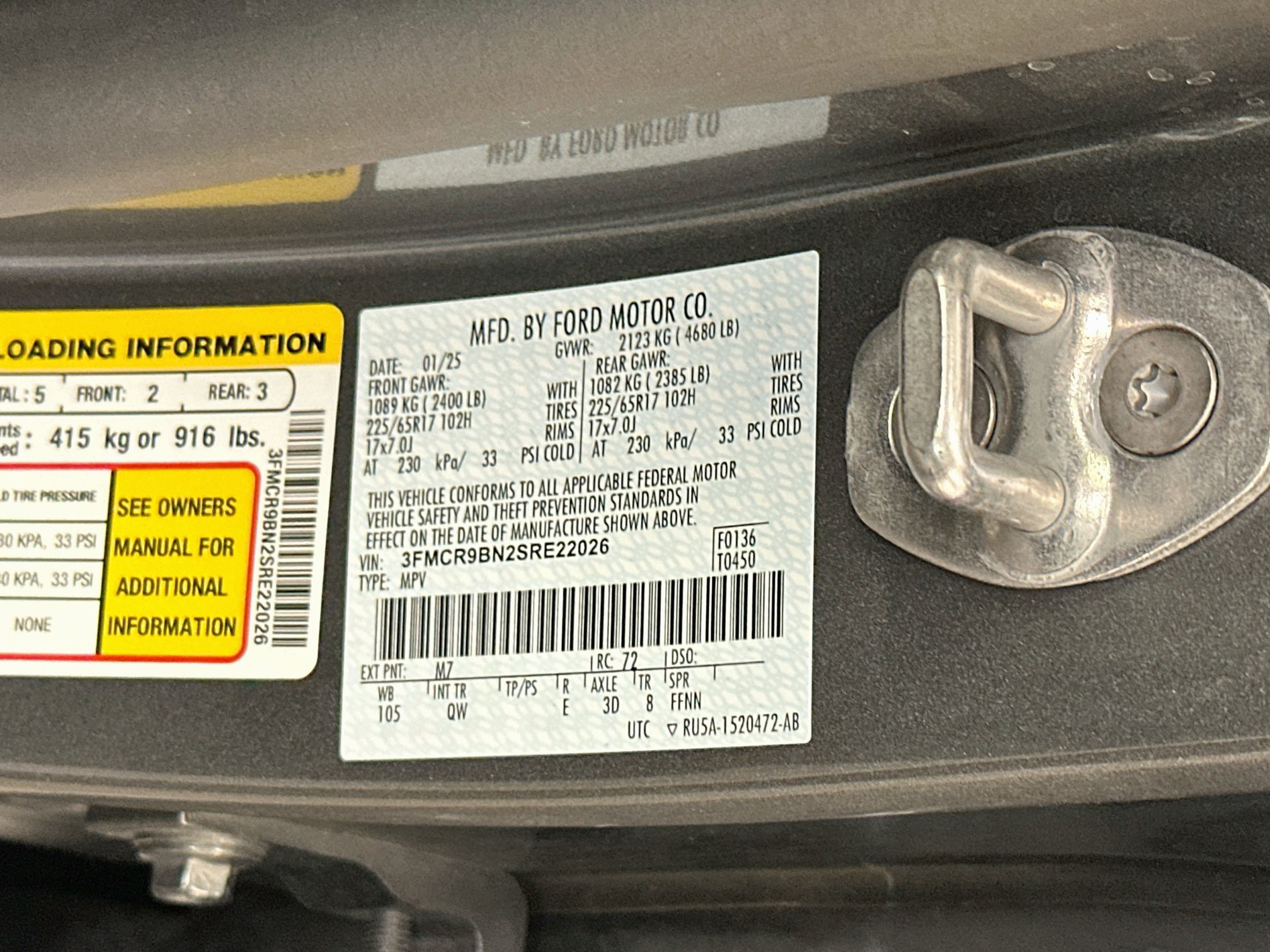 Used 2025 Ford Bronco Sport Big Bend AWD/4WD image 12