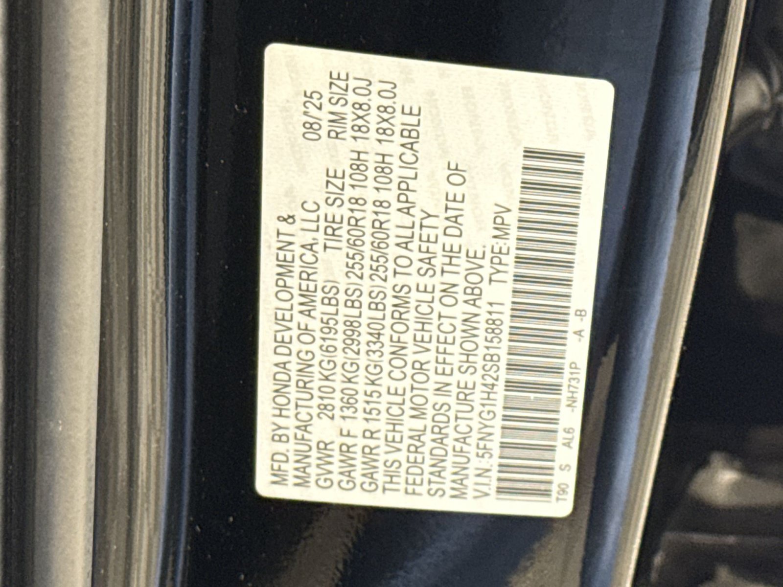Used 2025 Honda Pilot EX-L image 29