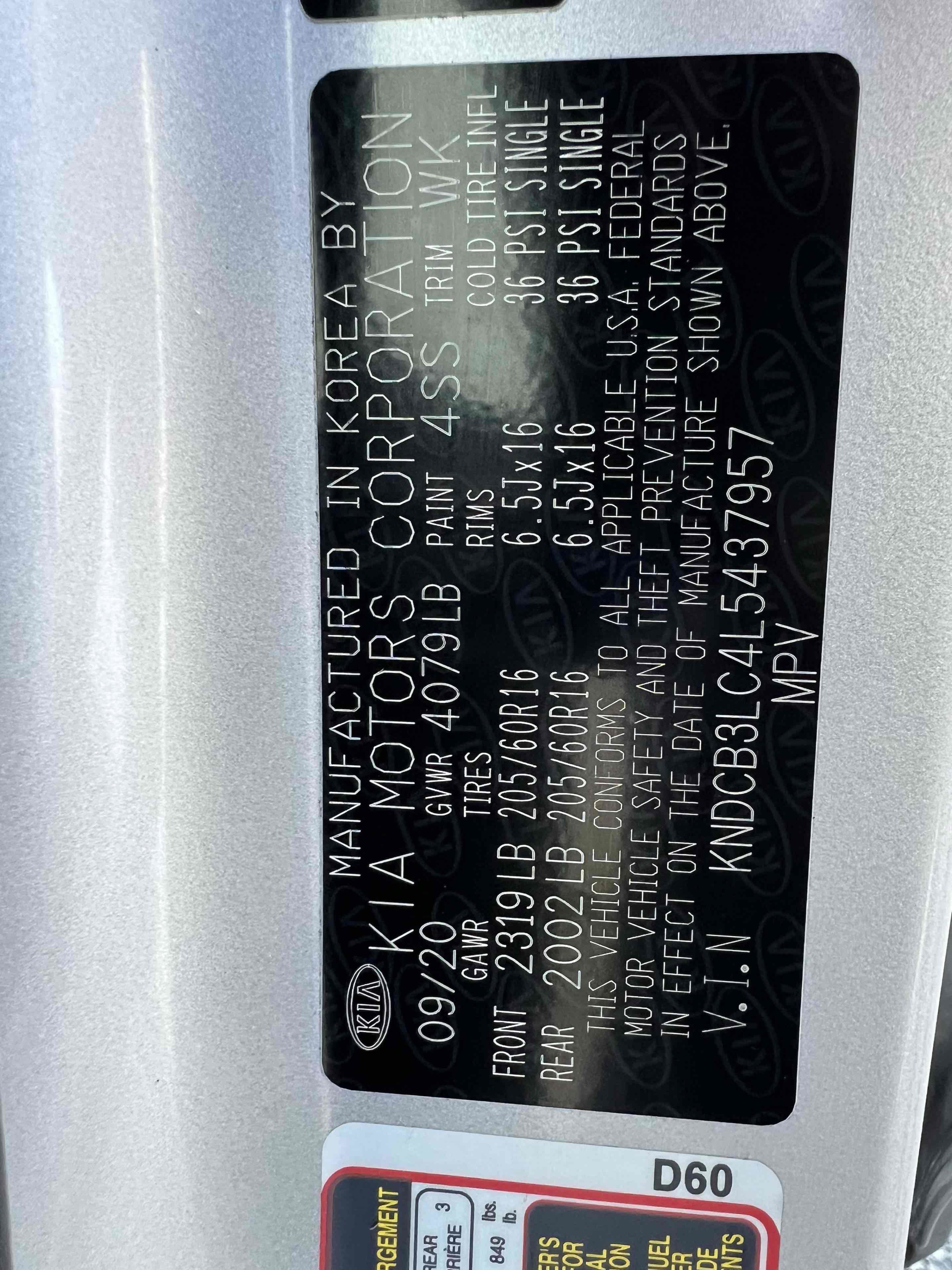 Used 2020 Kia Niro LX FWD image 69