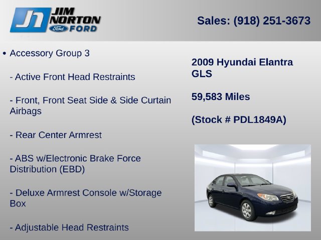 Used 2009 Hyundai Elantra GLS FWD image 11