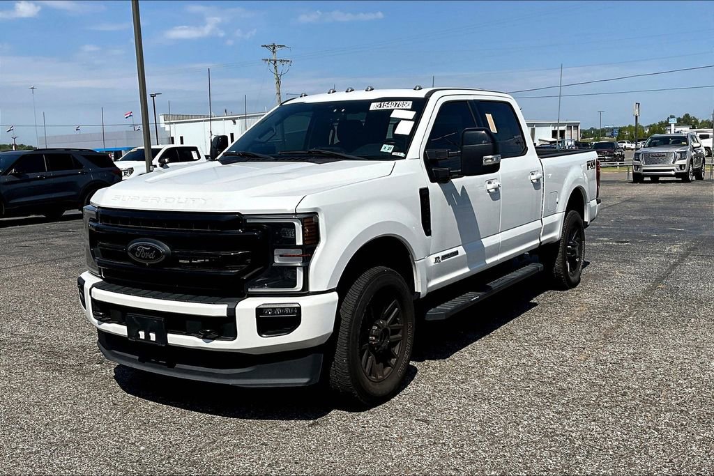 Used 2022 Ford F350 Lariat w/ Black Appearance Package image 2