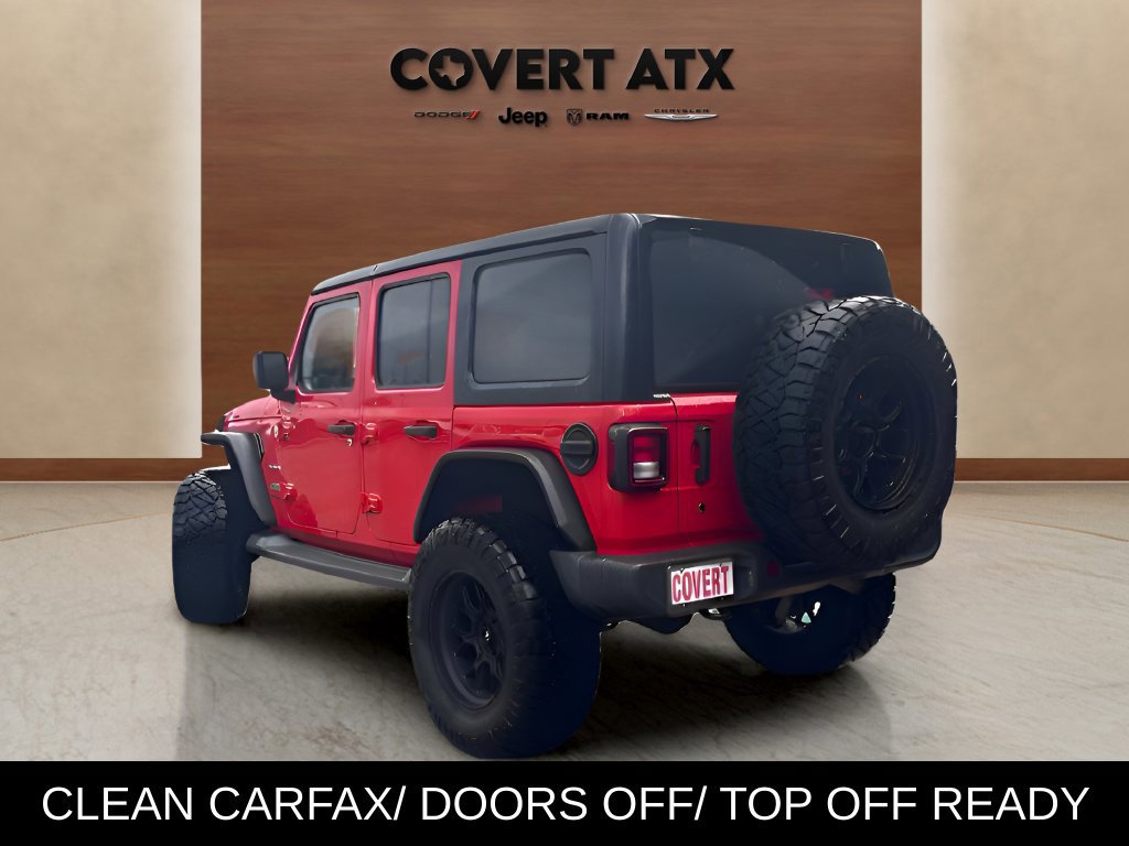 Used 2019 Jeep Wrangler Unlimited Sahara AWD/4WD image 3