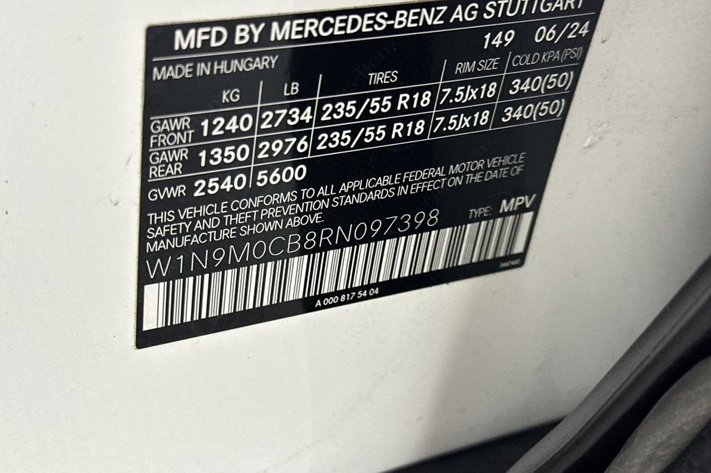 Certified 2024 Mercedes-Benz EQB 250+ image 38