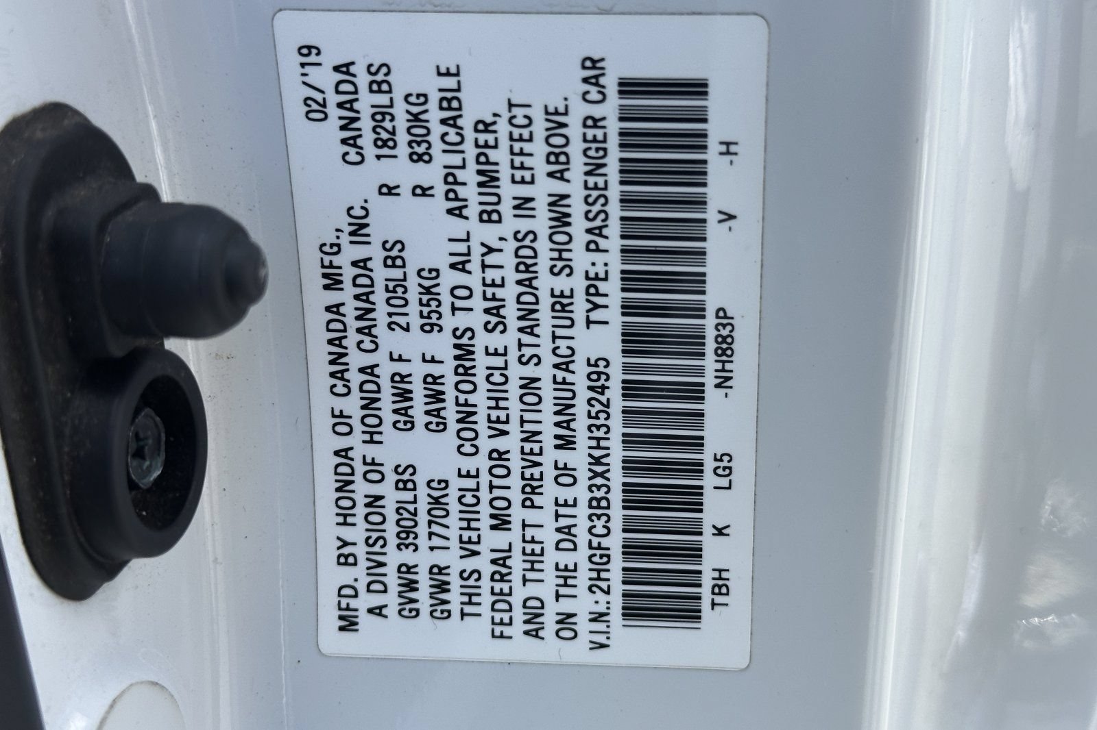 Used 2019 Honda Civic EX image 26
