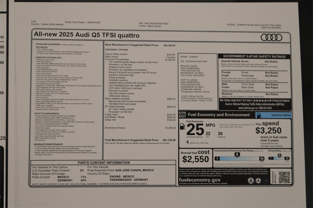 New 2025 Audi Q5 Premium Plus image 31