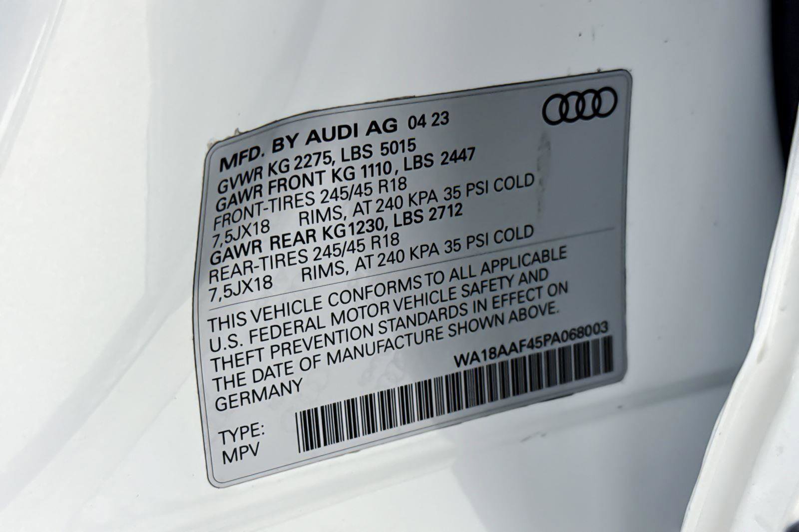 Used 2023 Audi A4 2.0T allroad Premium Plus AWD/4WD image 27