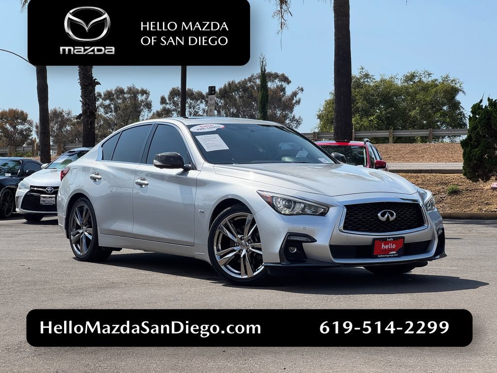 Used 2019 INFINITI Q50 Signature Edition RWD image 1