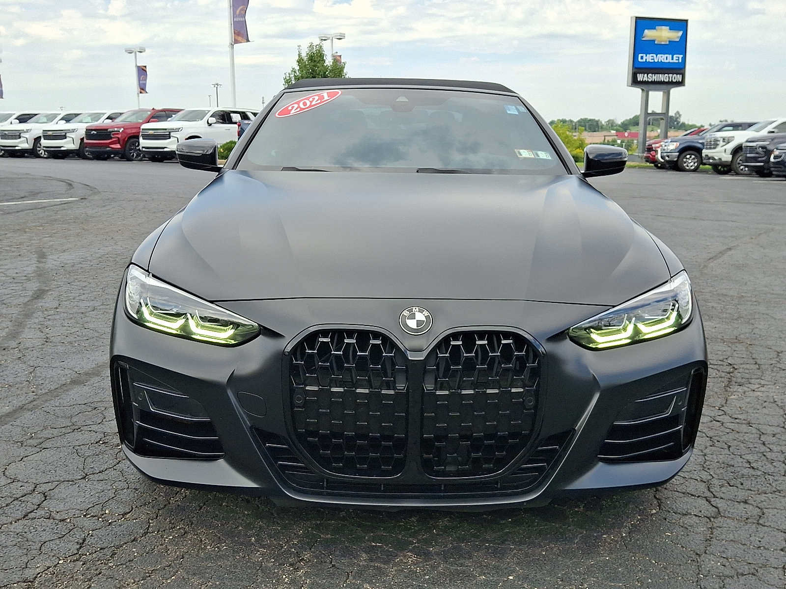Used 2021 BMW M440i Convertible w/ Premium Package RWD image 2