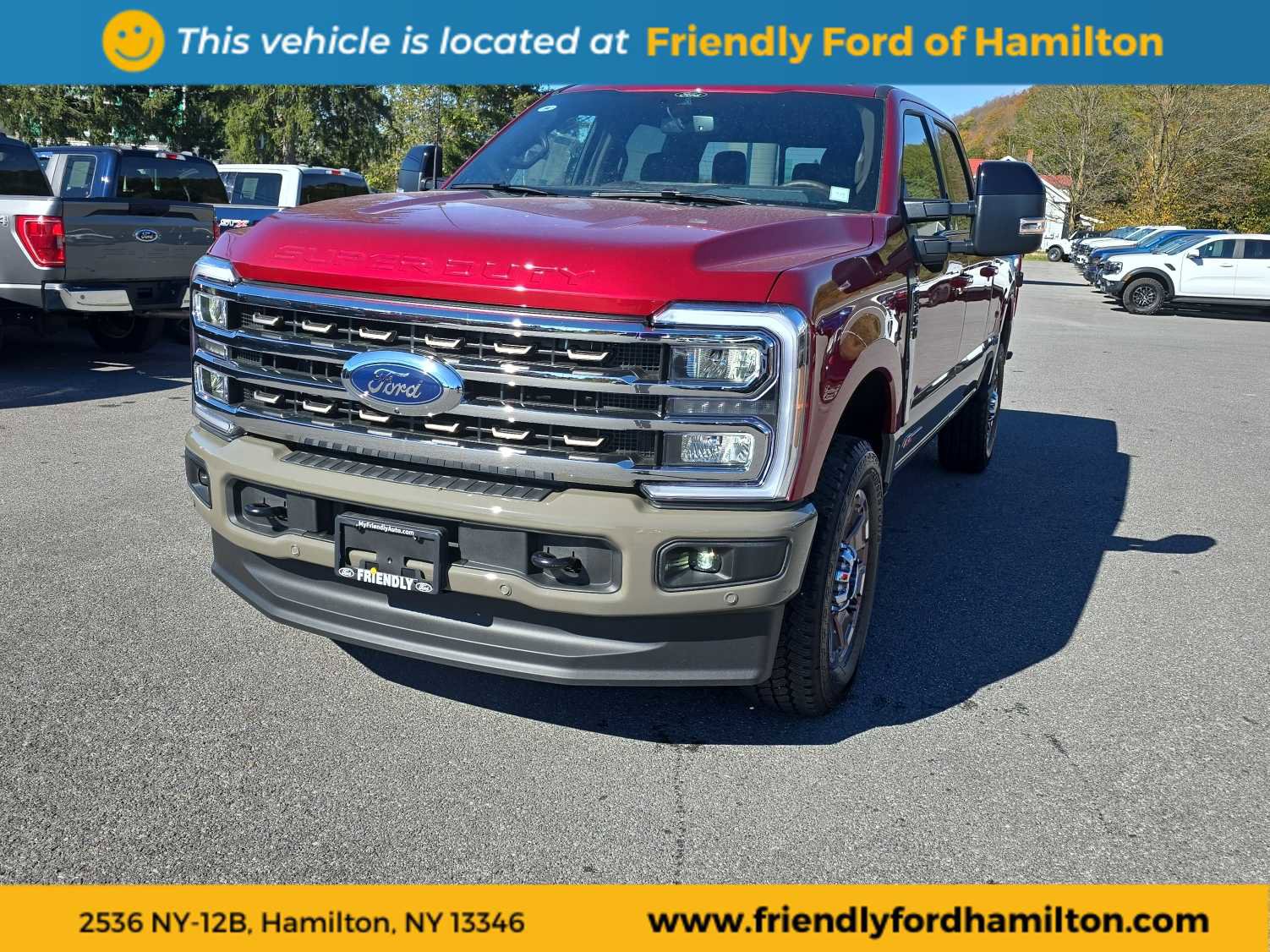 New 2026 Ford F350 King Ranch w/ Snow Plow Prep Package image 2