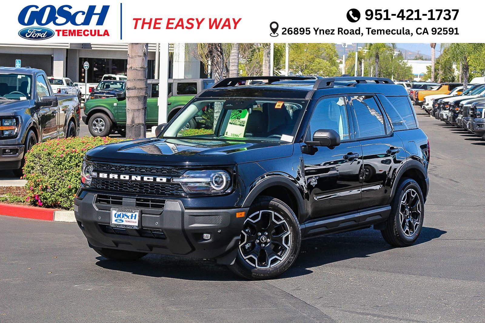 Certified 2025 Ford Bronco Sport Outer Banks w/ Outer Banks Tech Package+