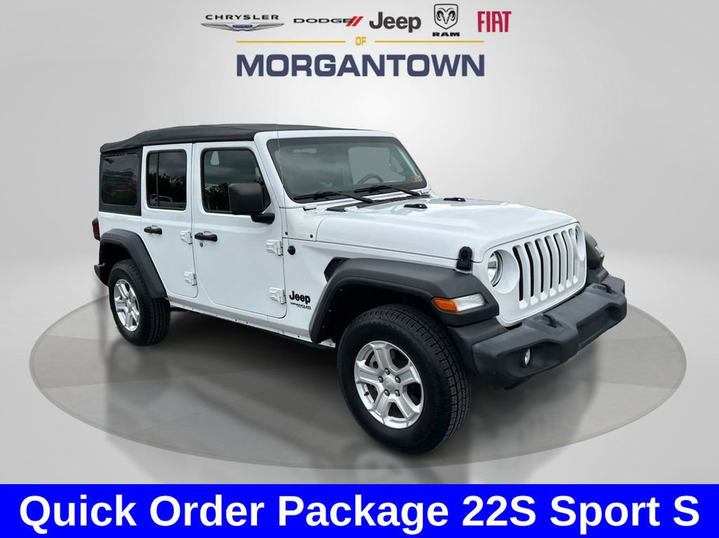 Certified 2022 Jeep Wrangler Unlimited Sport image 3