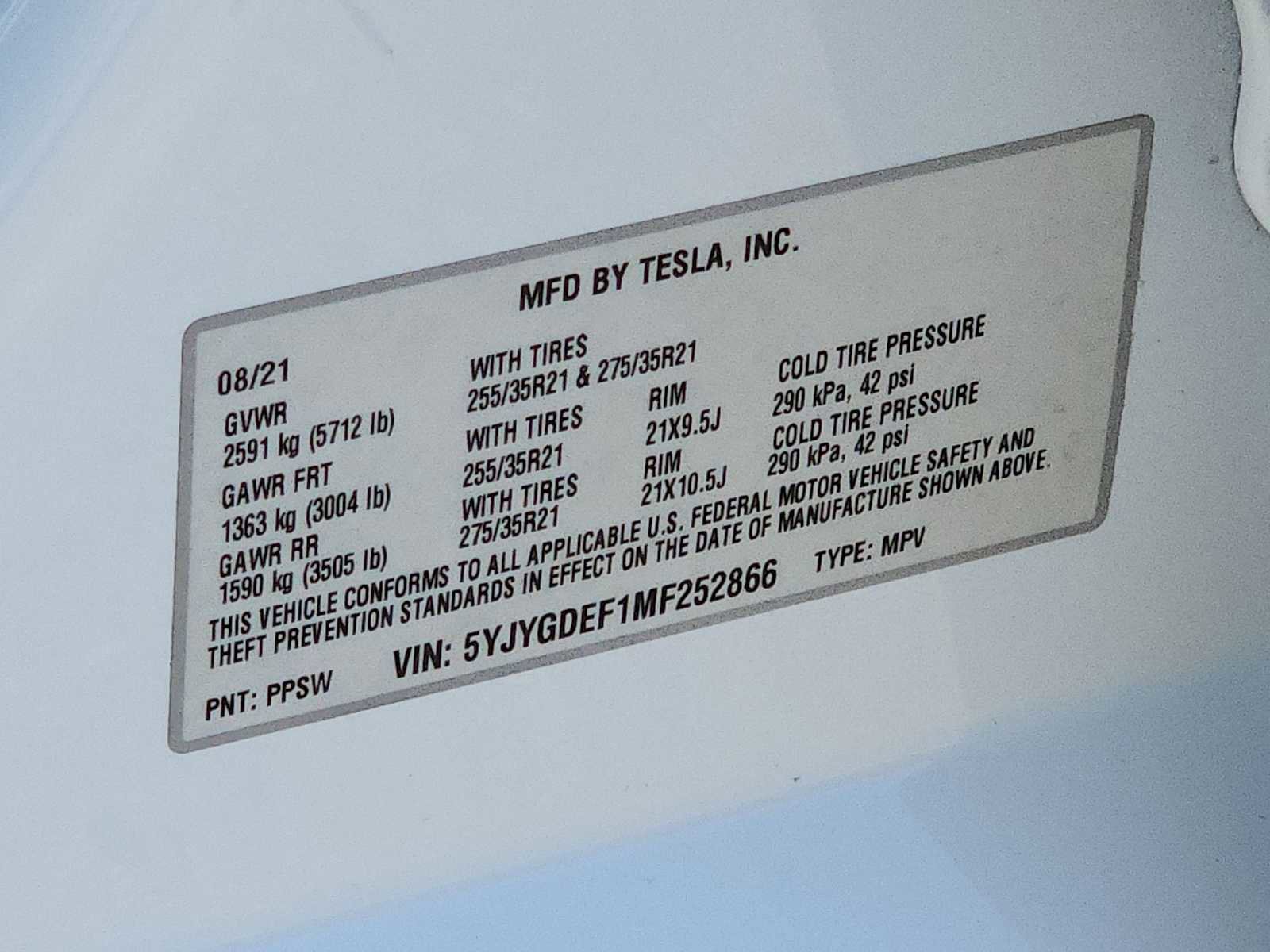 Used 2021 Tesla Model Y Performance image 24