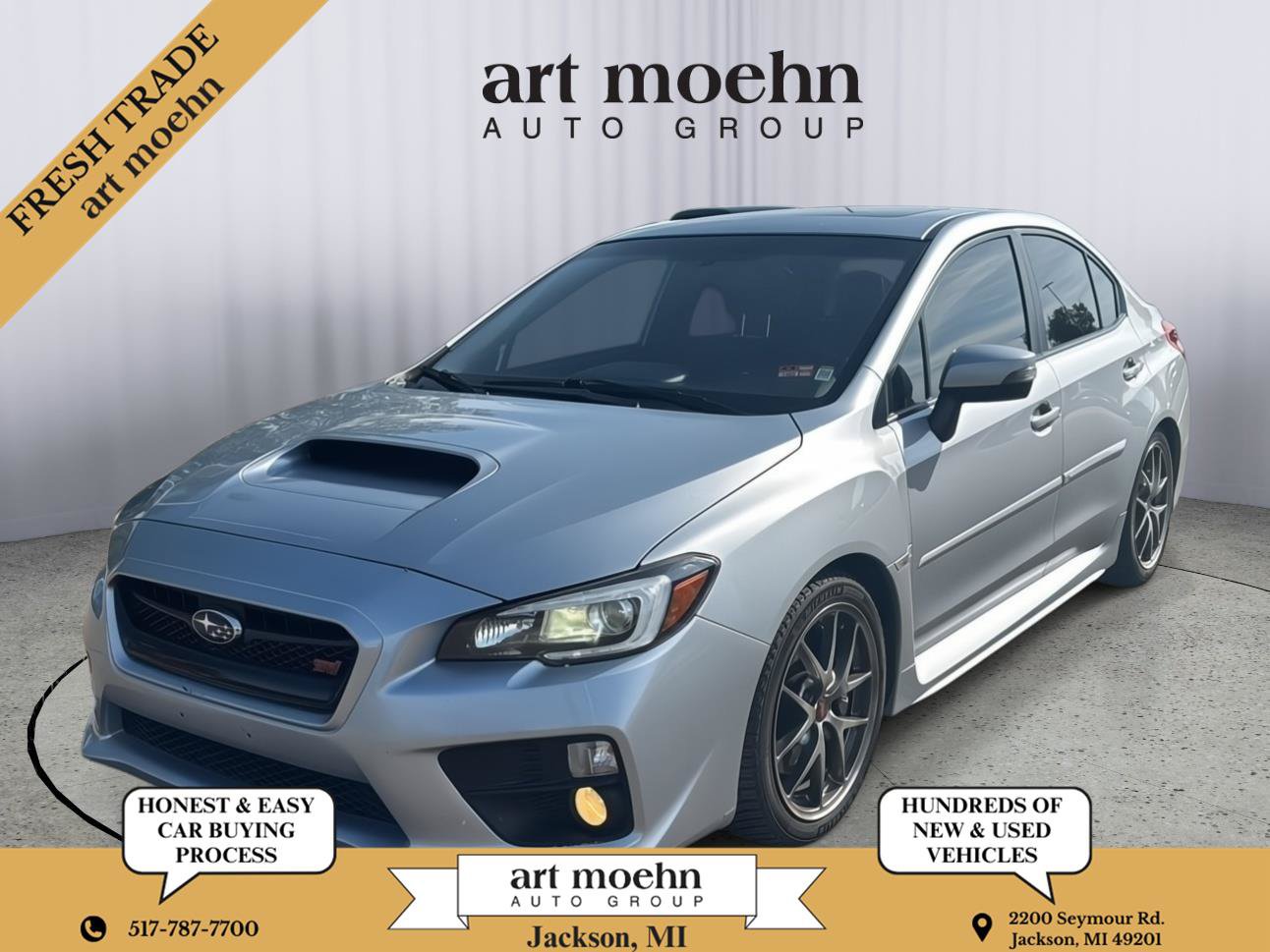 Used 2016 Subaru WRX STI Limited w/ Popular Package #1