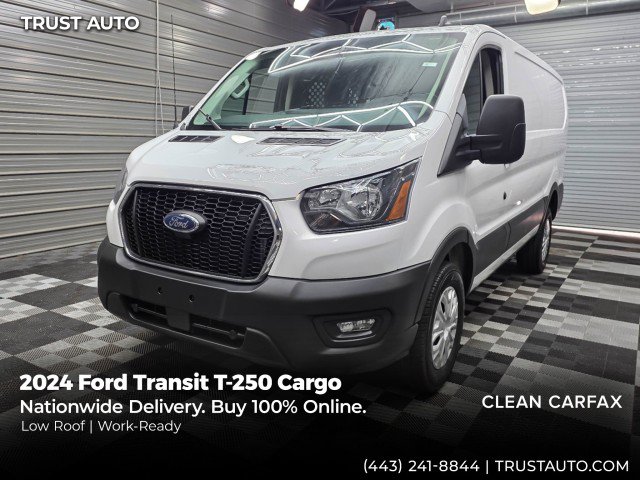Used 2024 Ford Transit 250 Low Roof w/ Exterior Upgrade Package RWD video 1